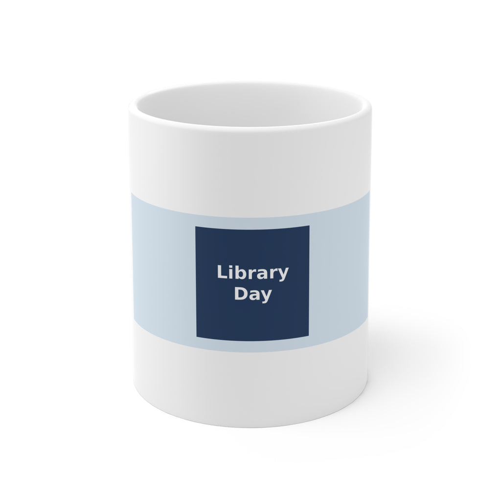 "Library Day" Black Cat Mug | College Girl Gift | Fashion | KayKay Classics