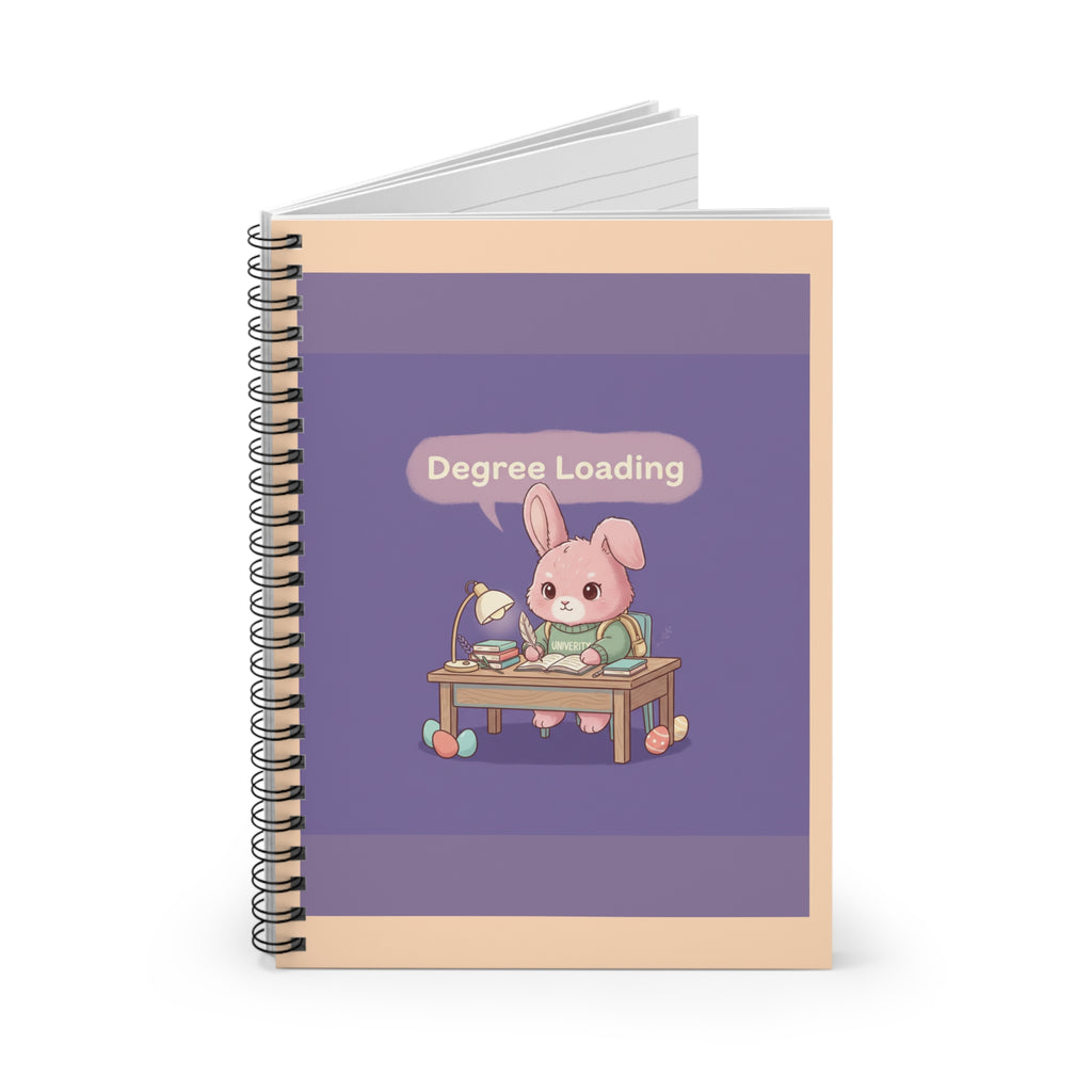 Bunny Spiral Notebook – Degree Loading
