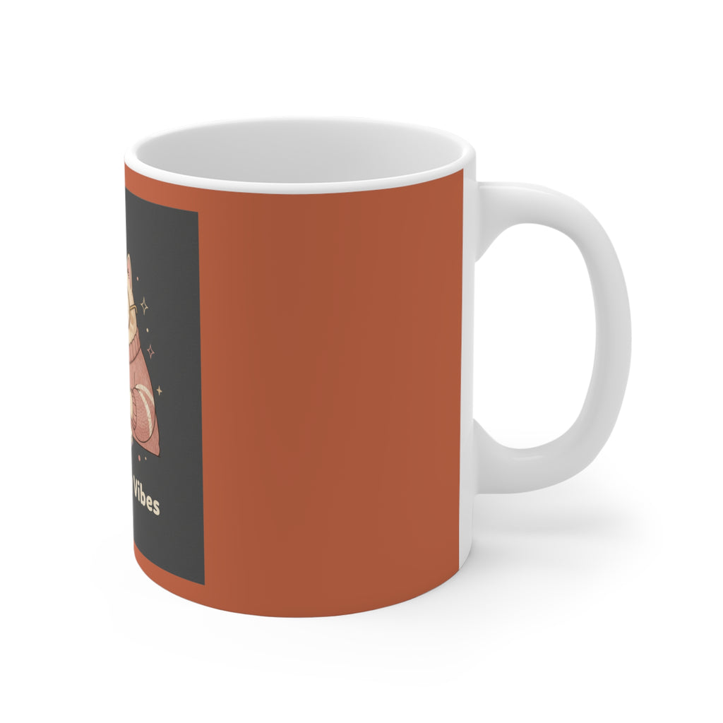 Cat Mug 11oz – Study Buddy Vibes
