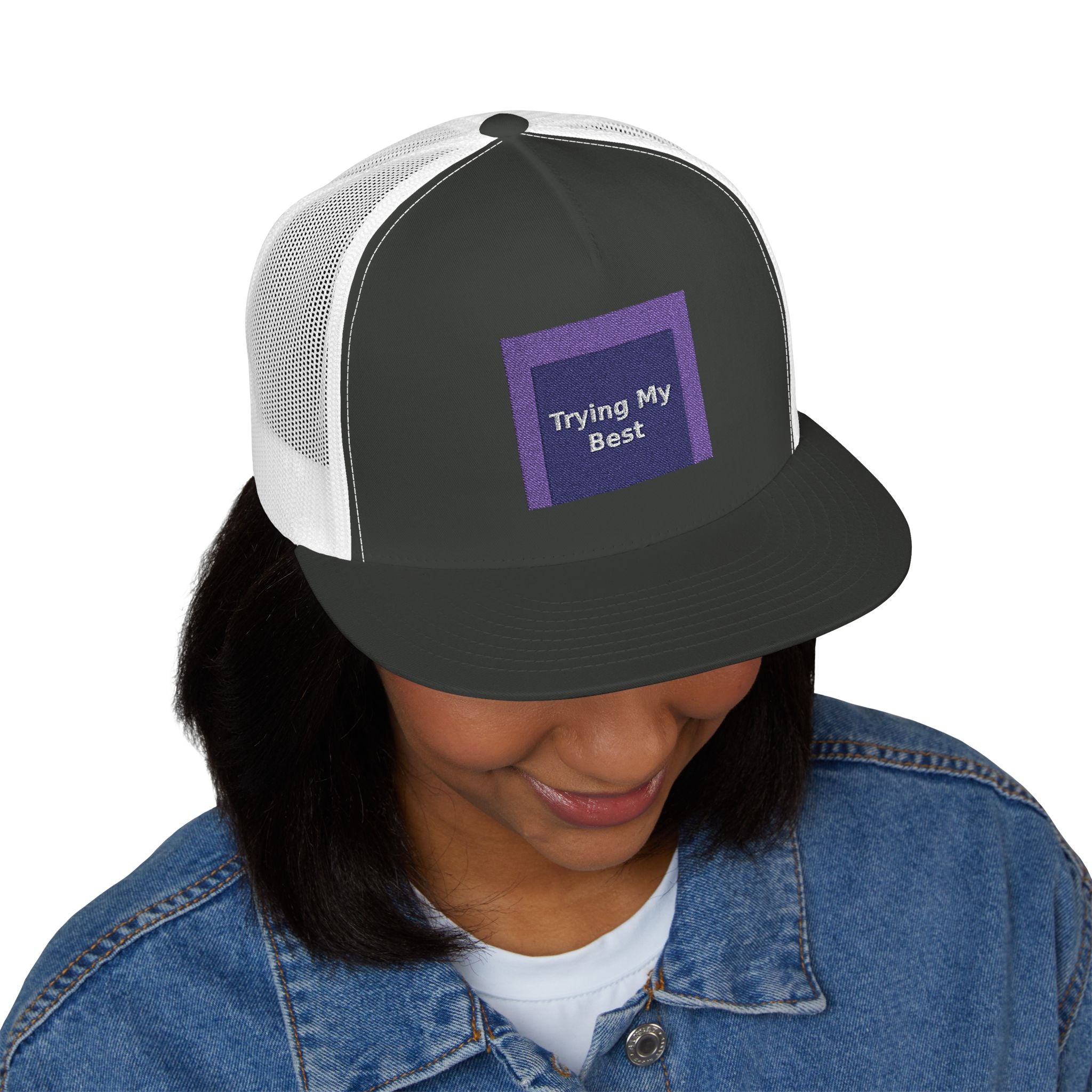Trying My Best - KayKay Trucker Cap