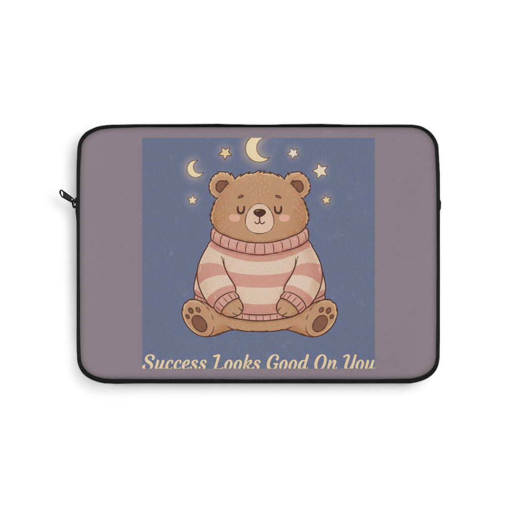 Bear Laptop Sleeve – Success Looks Good on You