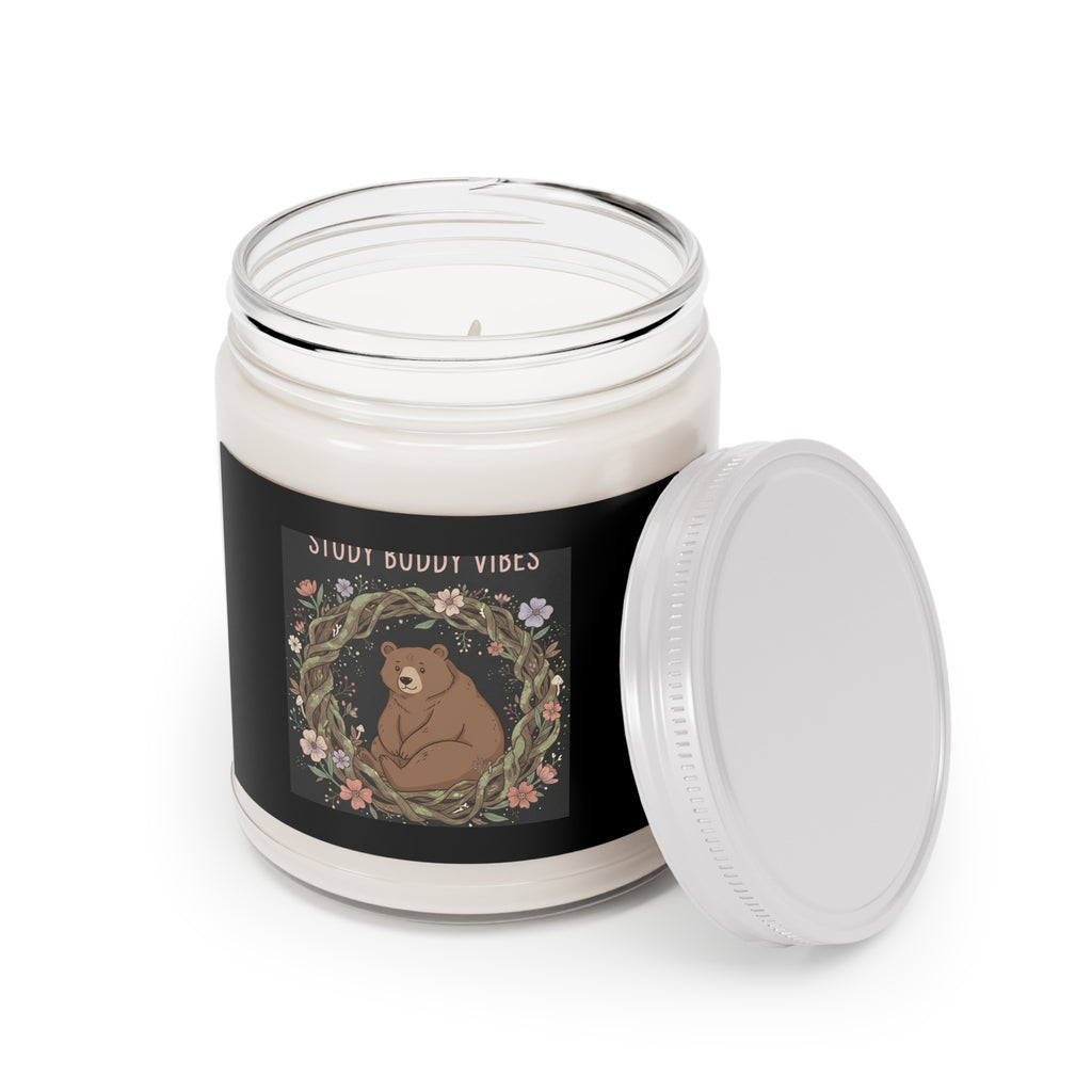 Bear Scented Candle – Study Buddy Vibes