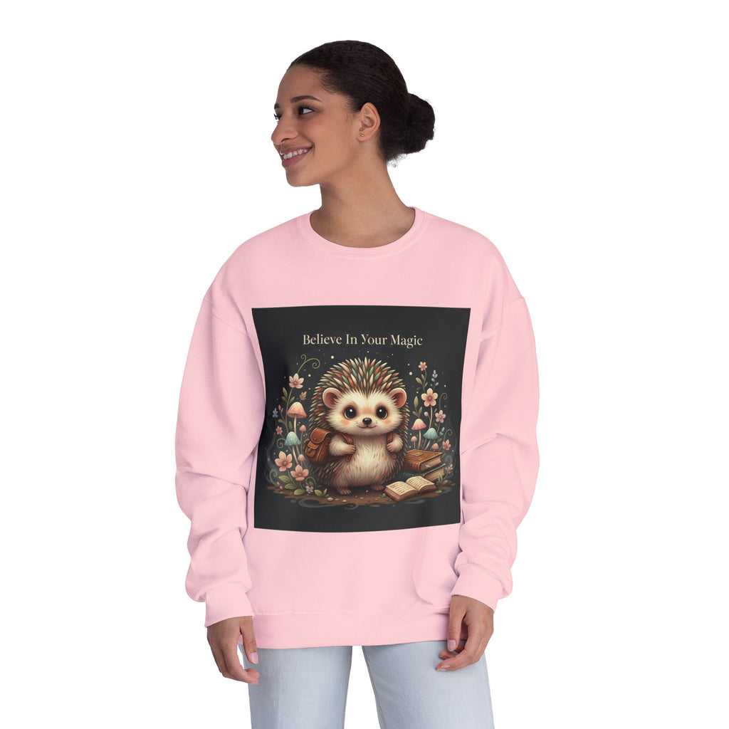 Hedgehog Crewneck Sweatshirt – Believe in Your Magic
