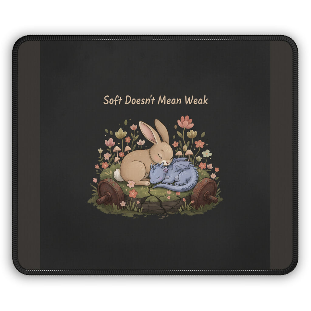 Dragon Mouse Pad – Soft Doesnt Mean Weak