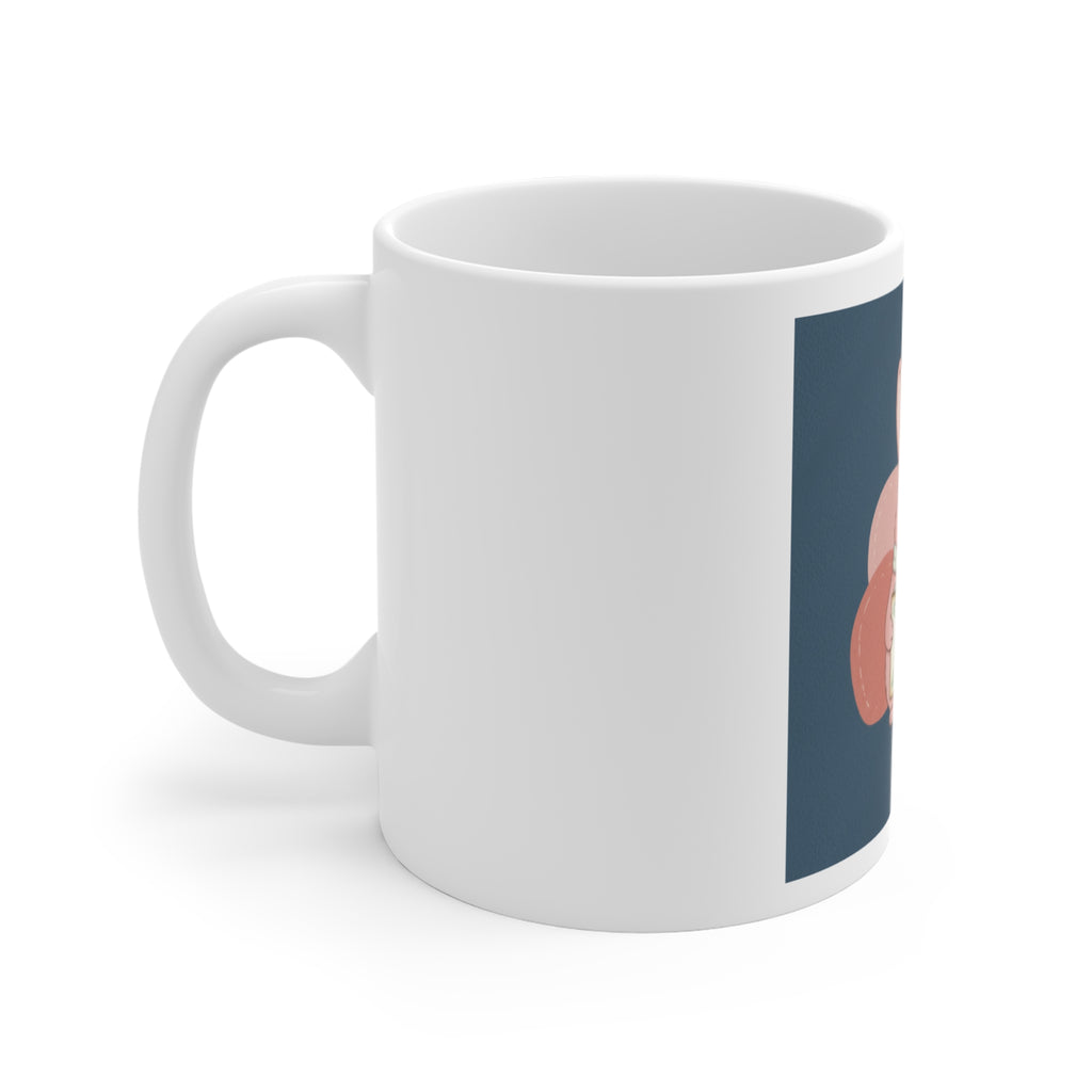 Bunny Mug 11oz – Bloom at Your Own Pace
