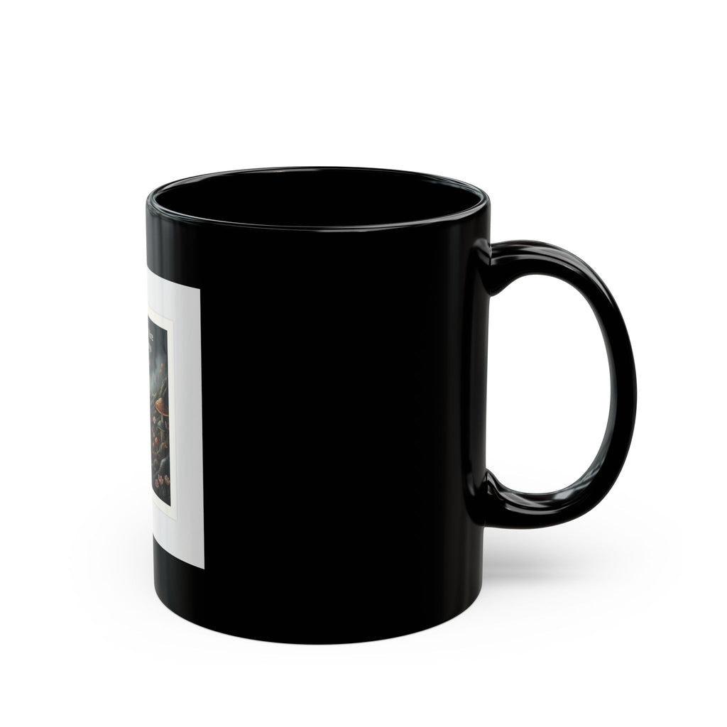 Black Cat Black Mug 11oz