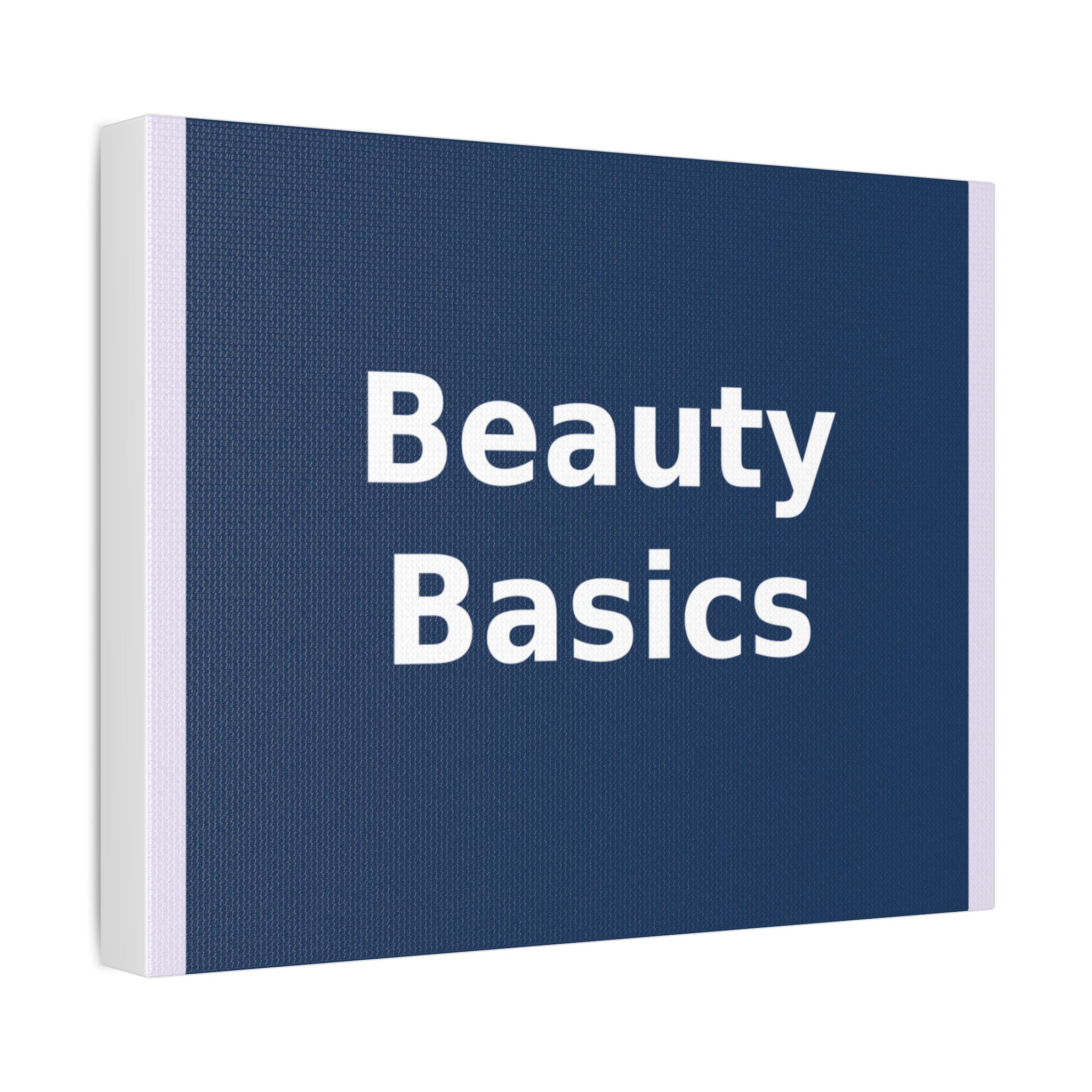 "Beauty Basics" Black Cat Canvas | College Girl Gift | Fashion | KayKay Classics
