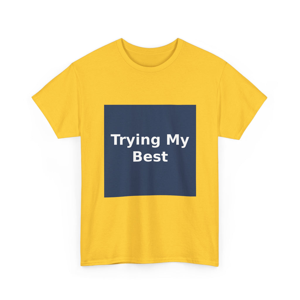 "Trying My Best" Black Cat Kids Tee | College Girl Gift | Fashion | KayKay Classics