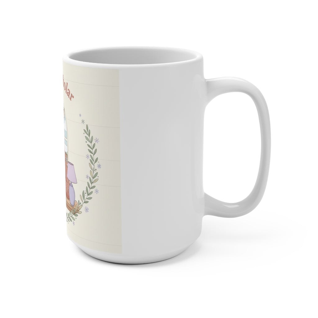 Soft Life Scholar Giraffe Mug 15oz