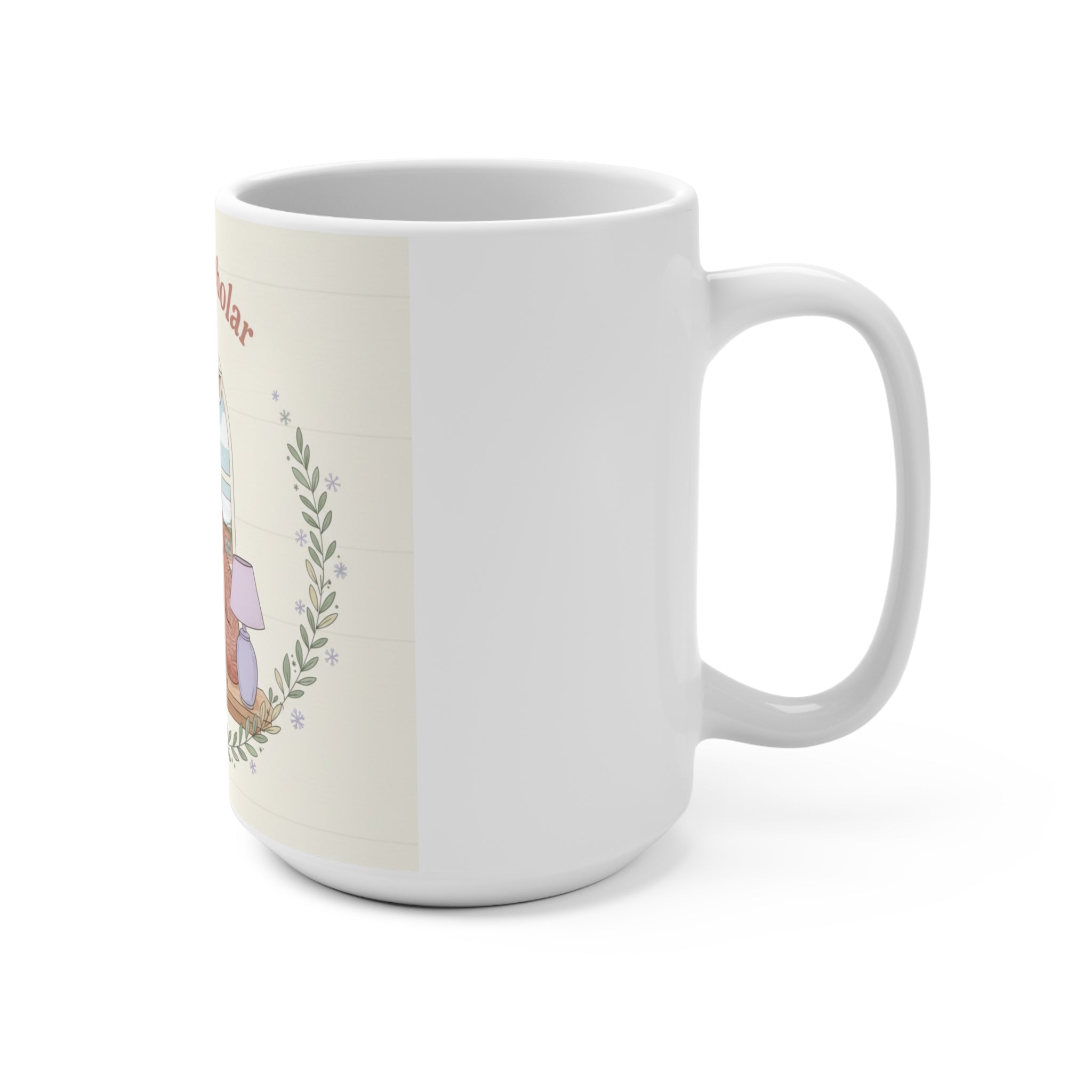 Soft Life Scholar Giraffe Mug 15oz