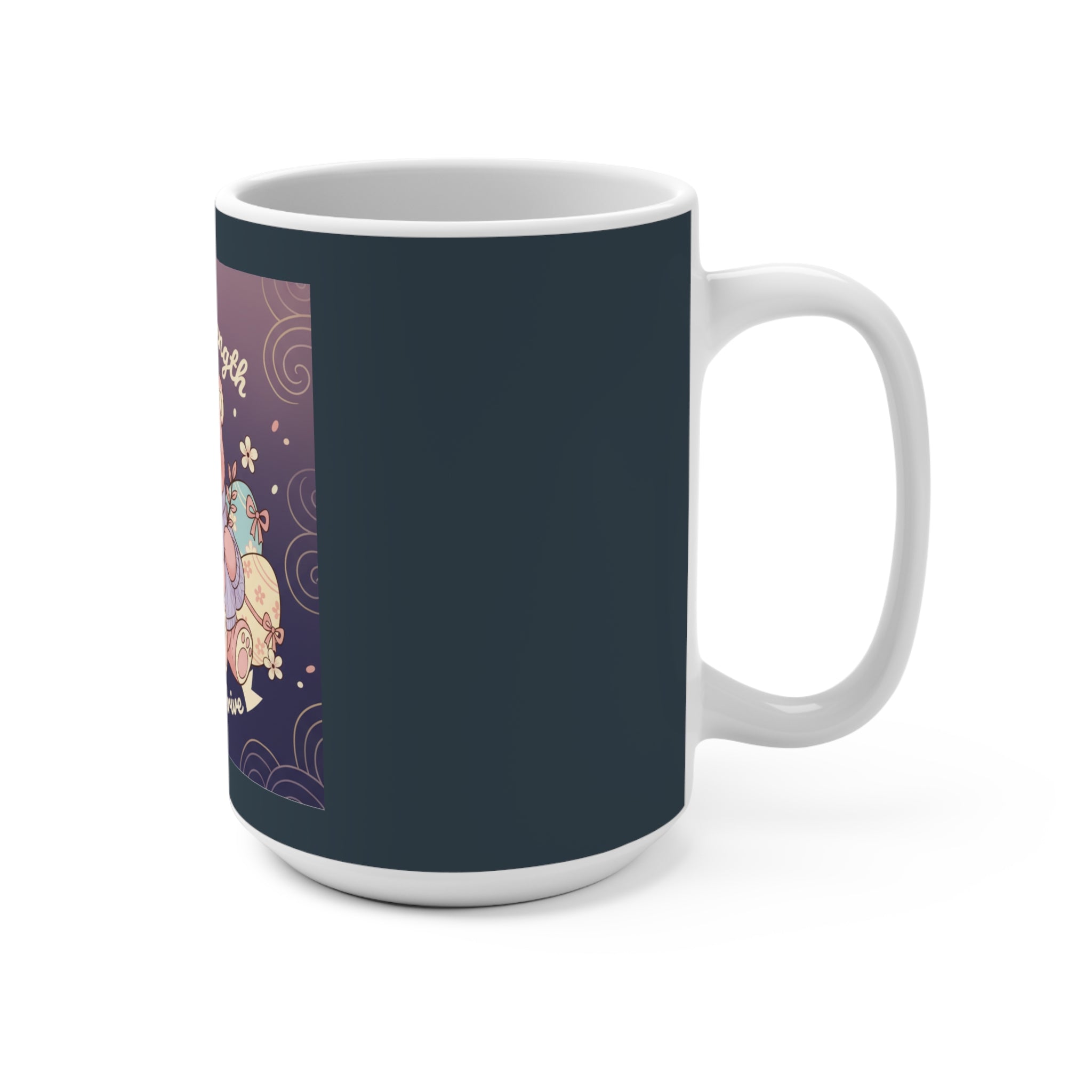 Bear Mug 15oz – Gentle Strength Bloom Thrive