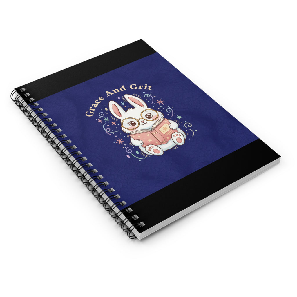 Bunny Spiral Notebook – Grace and Grit
