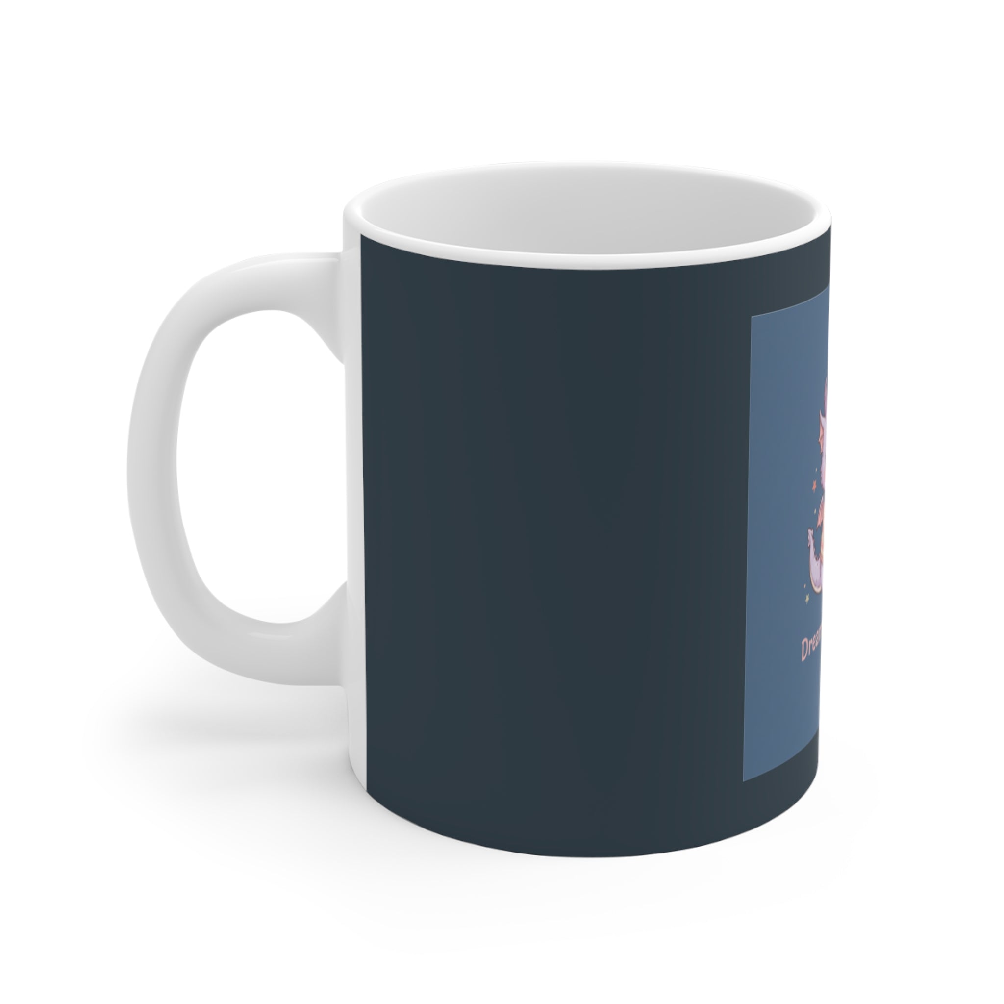 Dragon Mug 11oz – Dream Big Study Hard