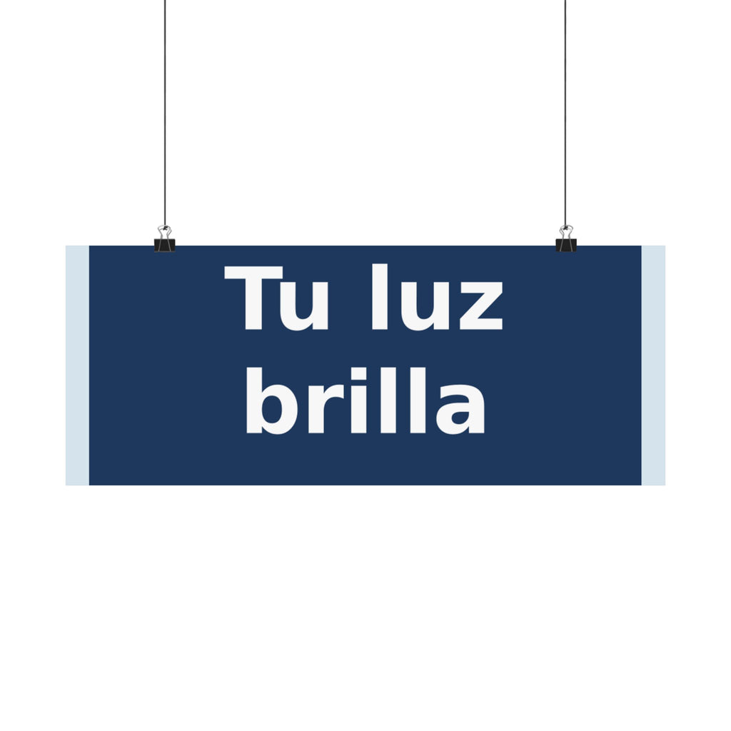 "Tu luz brilla" Black Cat Poster | Trendy Gift for Her | Lifestyle | KayKay Classics