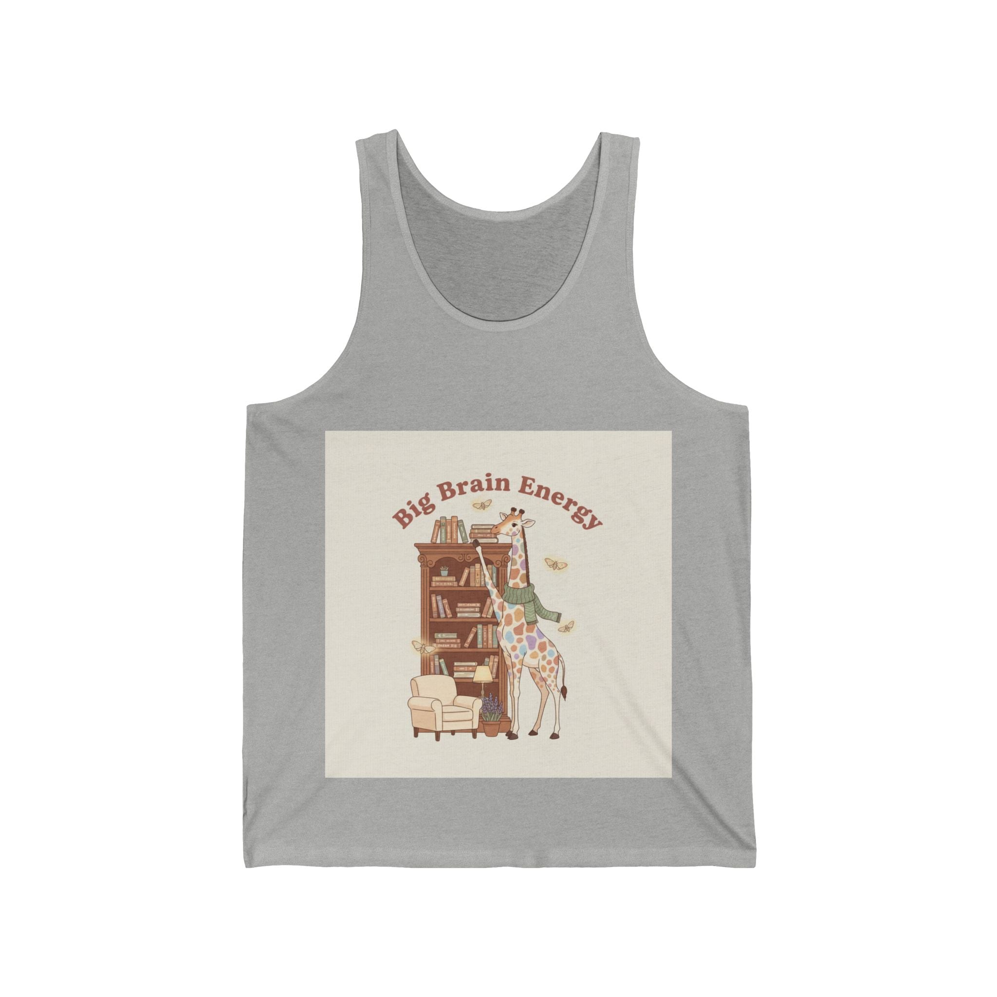Big Brain Energy Giraffe Tank Top