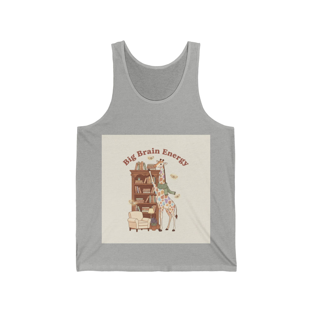 Big Brain Energy Giraffe Tank Top