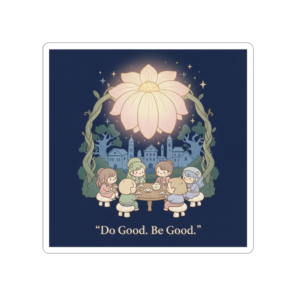 Do Good Be Good Kiss-Cut Sticker – Wall Art