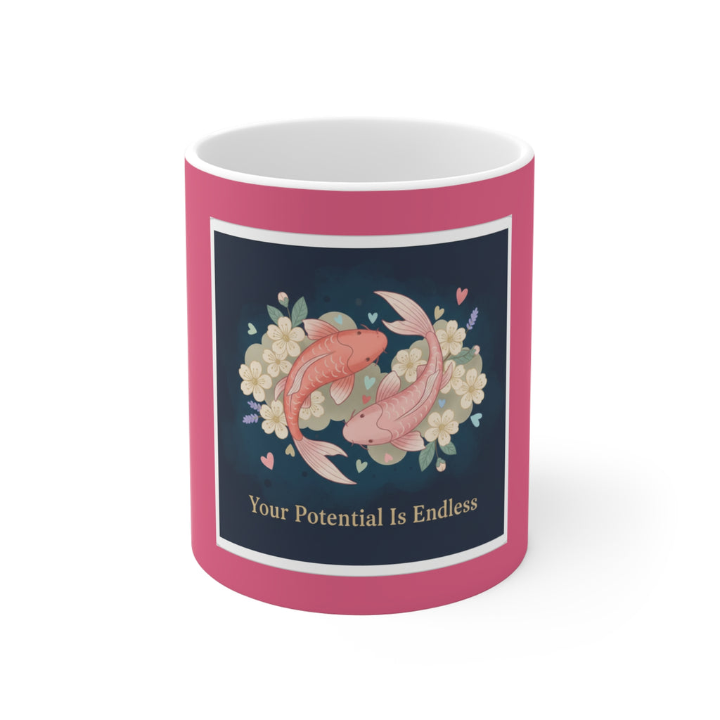 Koi Mug 11oz – Your Potential is Endless