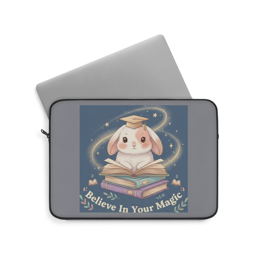 Bunny Laptop Sleeve – Believe in Your Magic