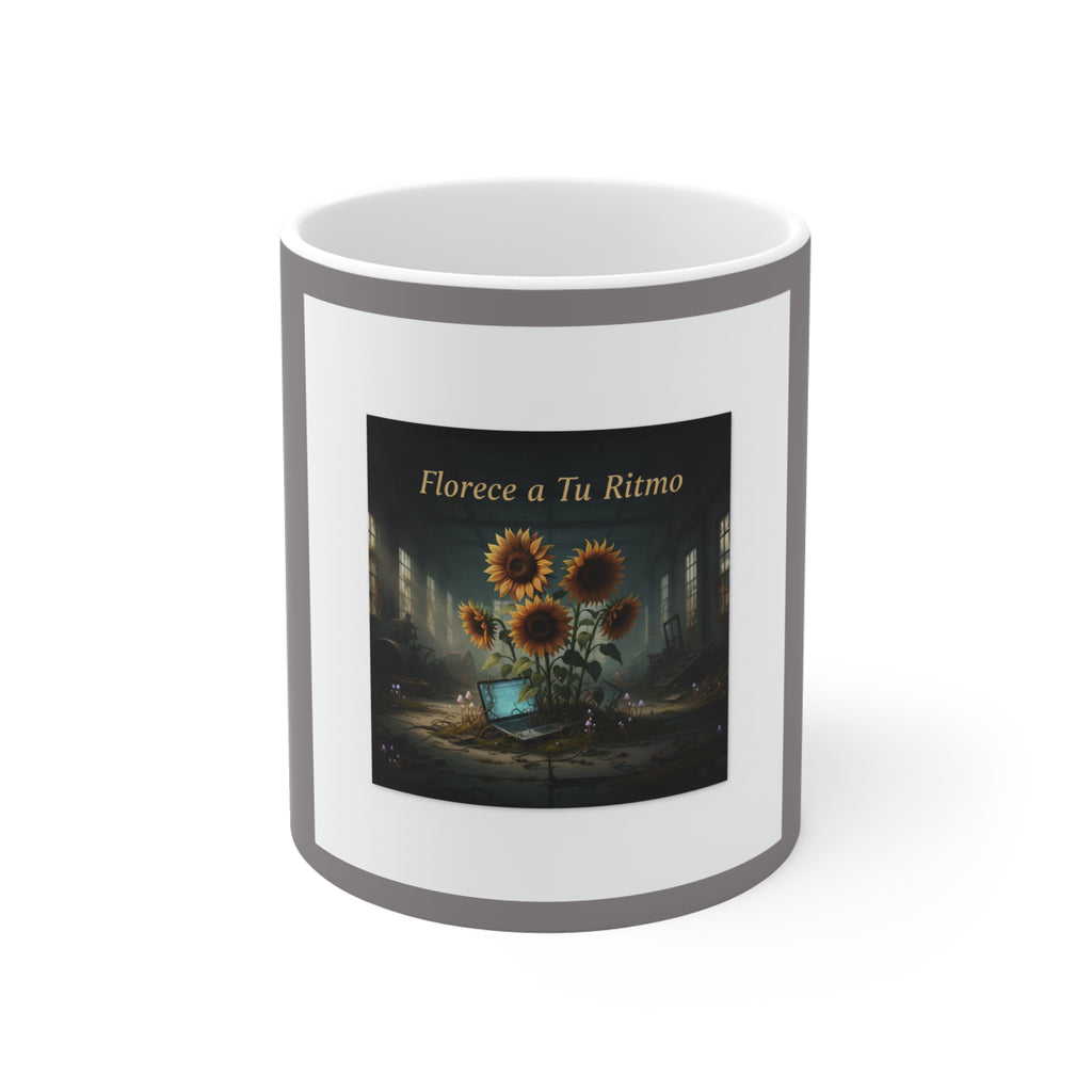 Sunflowers Laptop Mug 11oz – Florece a Tu Ritmo