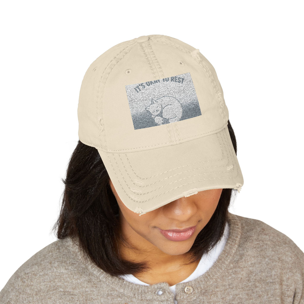 "NEEDS_OCR_SCAN" Black Cat Dad Hat | Trendy Gift for Her | Lifestyle | KayKay Classics