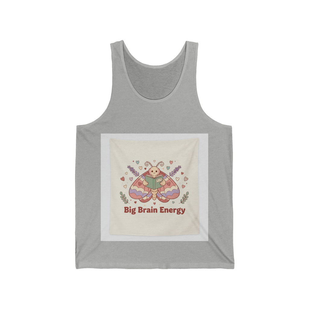 Big Brain Energy Moth Tank Top