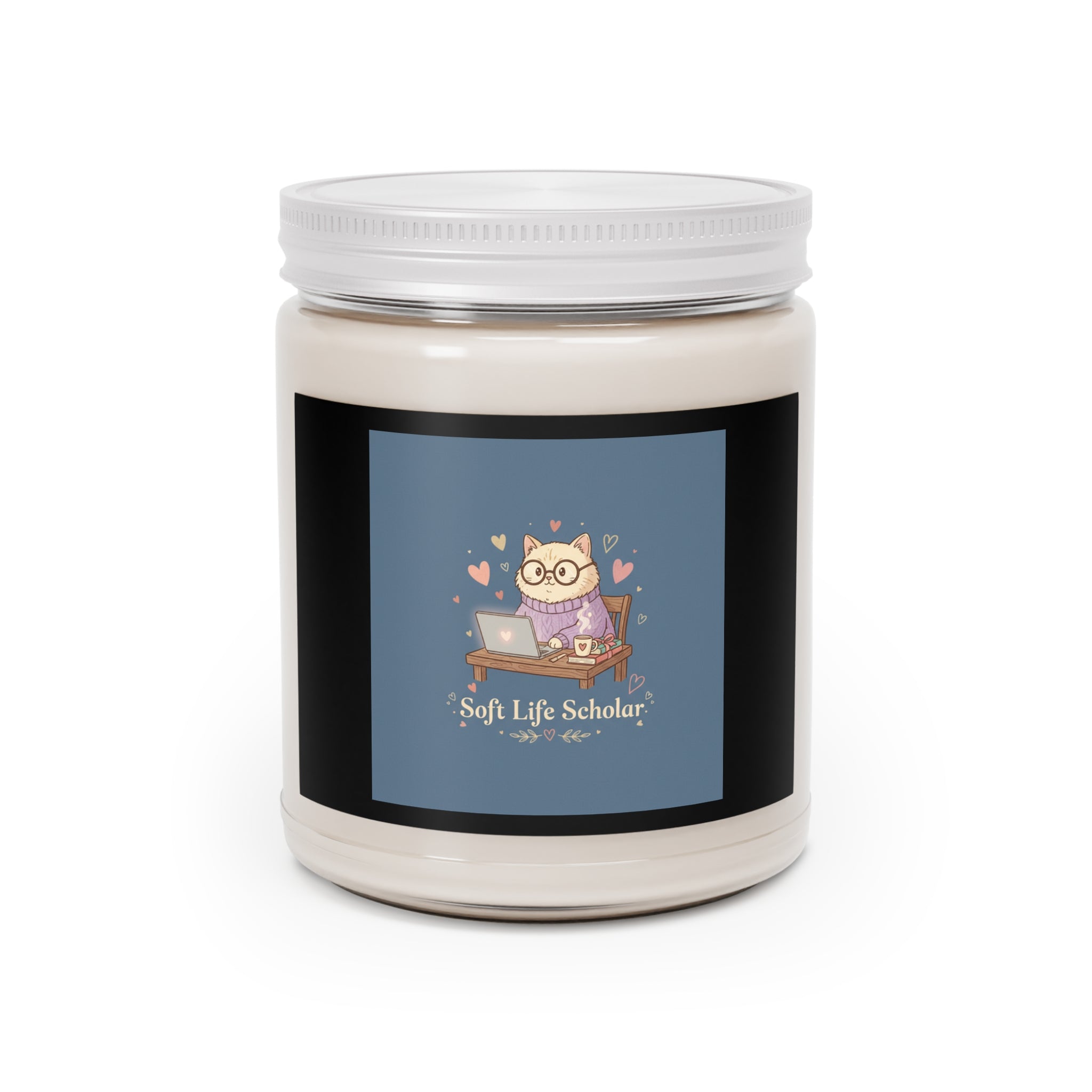 Soft Life Scholar Cat Scented Candle