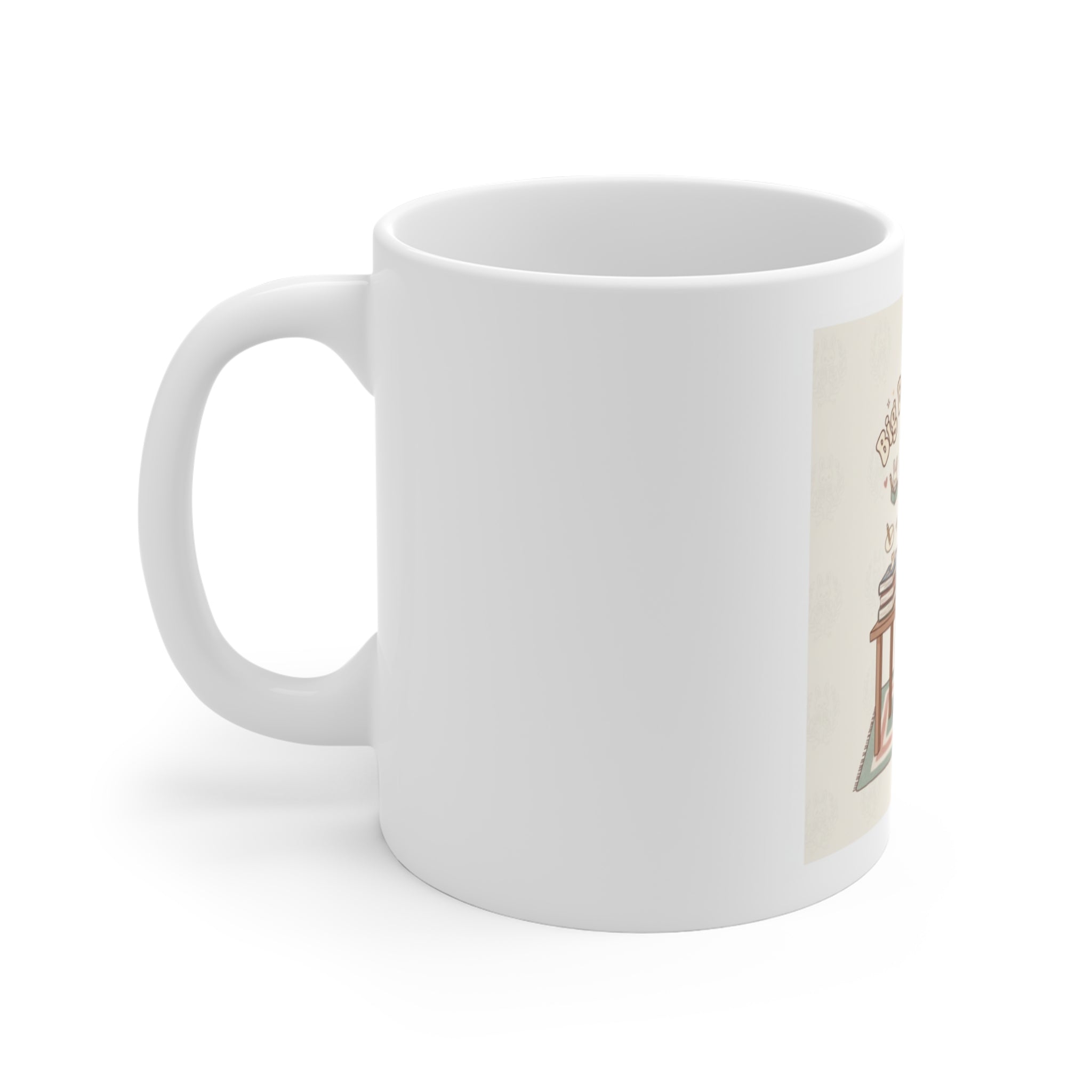 Big Brain Energy Panda Mug 11oz
