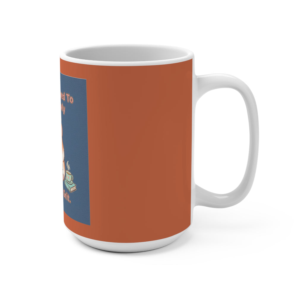 Hamster With Laptop Mug 15oz – You Are Allowed to Grow Slowly Grace and