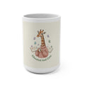Educated And Cute Giraffe Mug 15oz