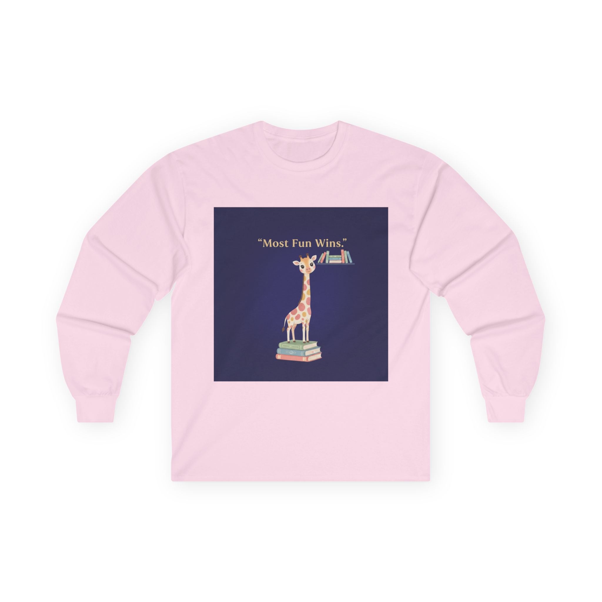 Giraffe Long Sleeve Tee – Most Fun Wins
