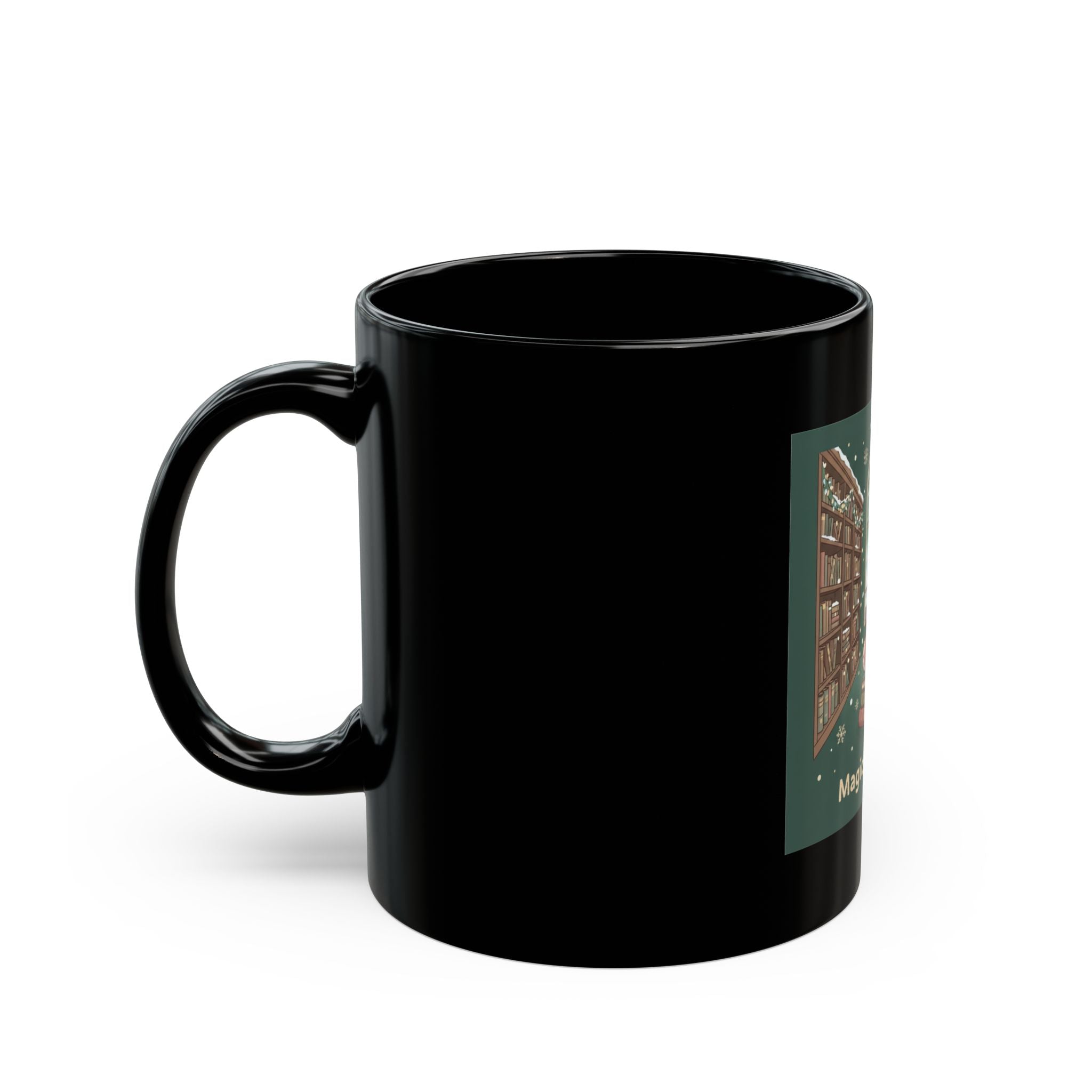 Bunny Black Mug 11oz – Main Character Energy