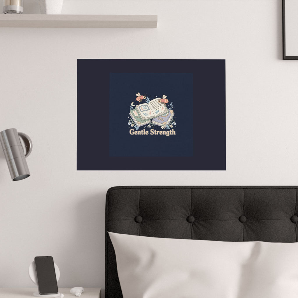 Gentle Strength Bees Poster