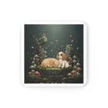 Puppies Cork Coaster – Magic Takes Time