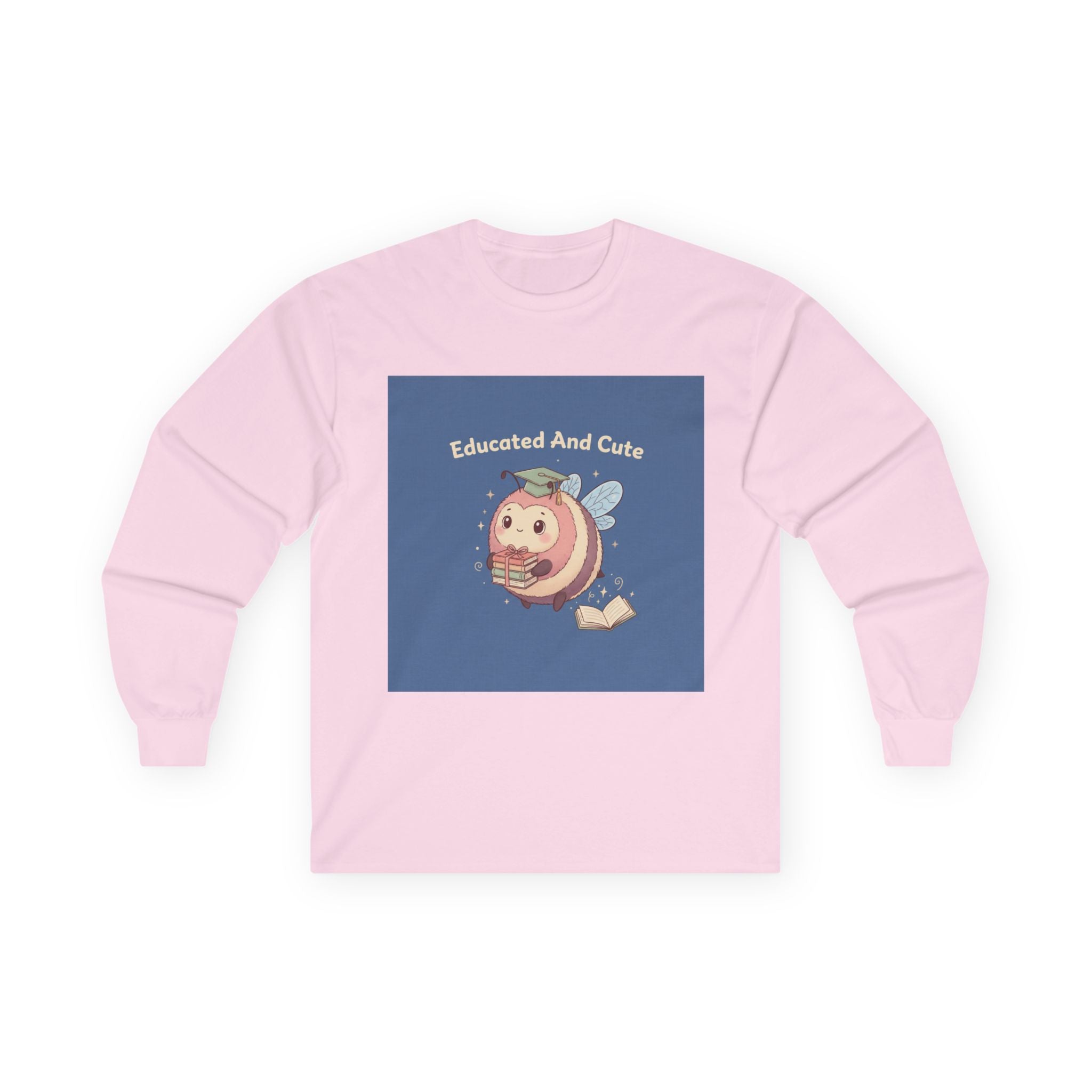 Bunny Long Sleeve Tee – Educated and Cute