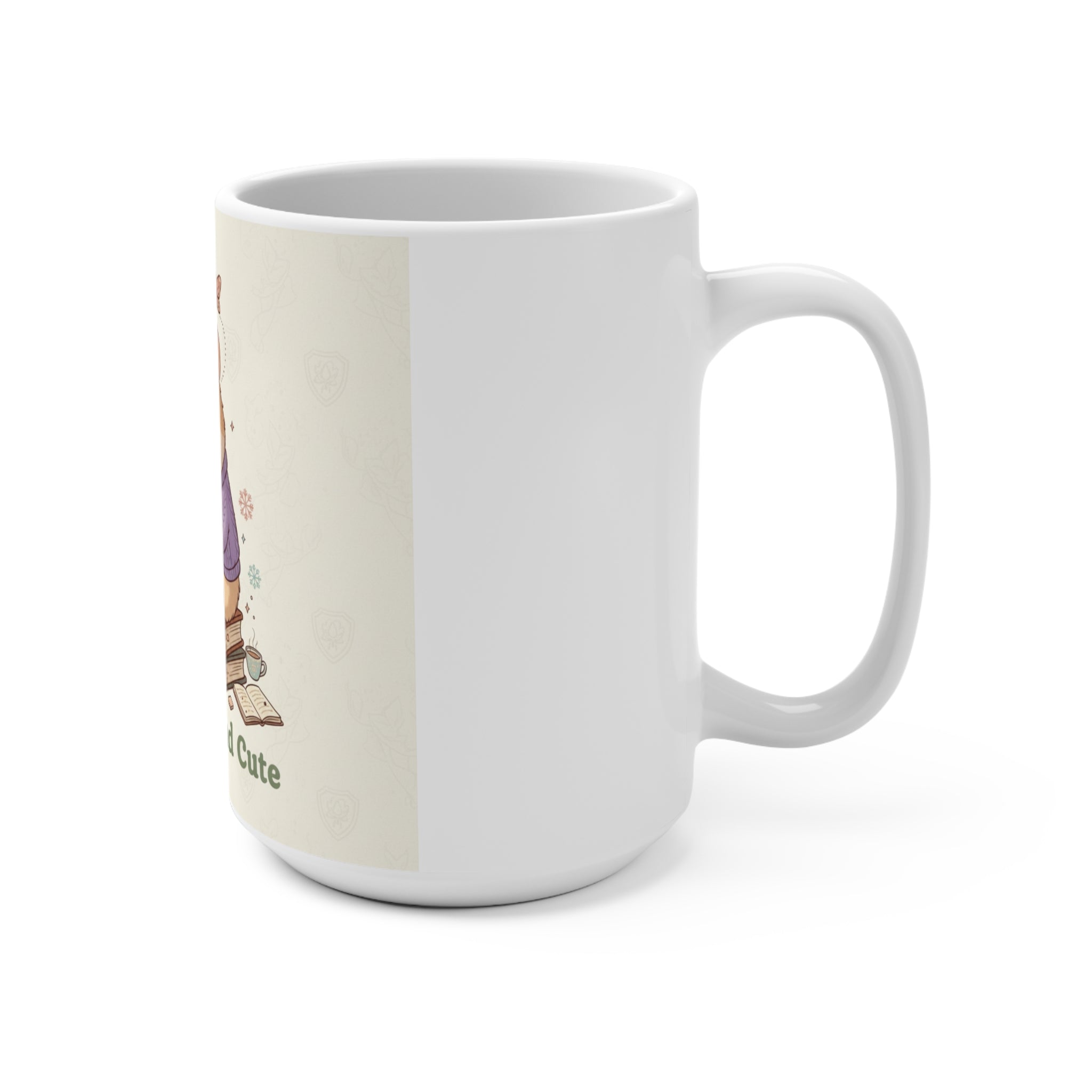 Educated And Cute Hamster Mug 15oz