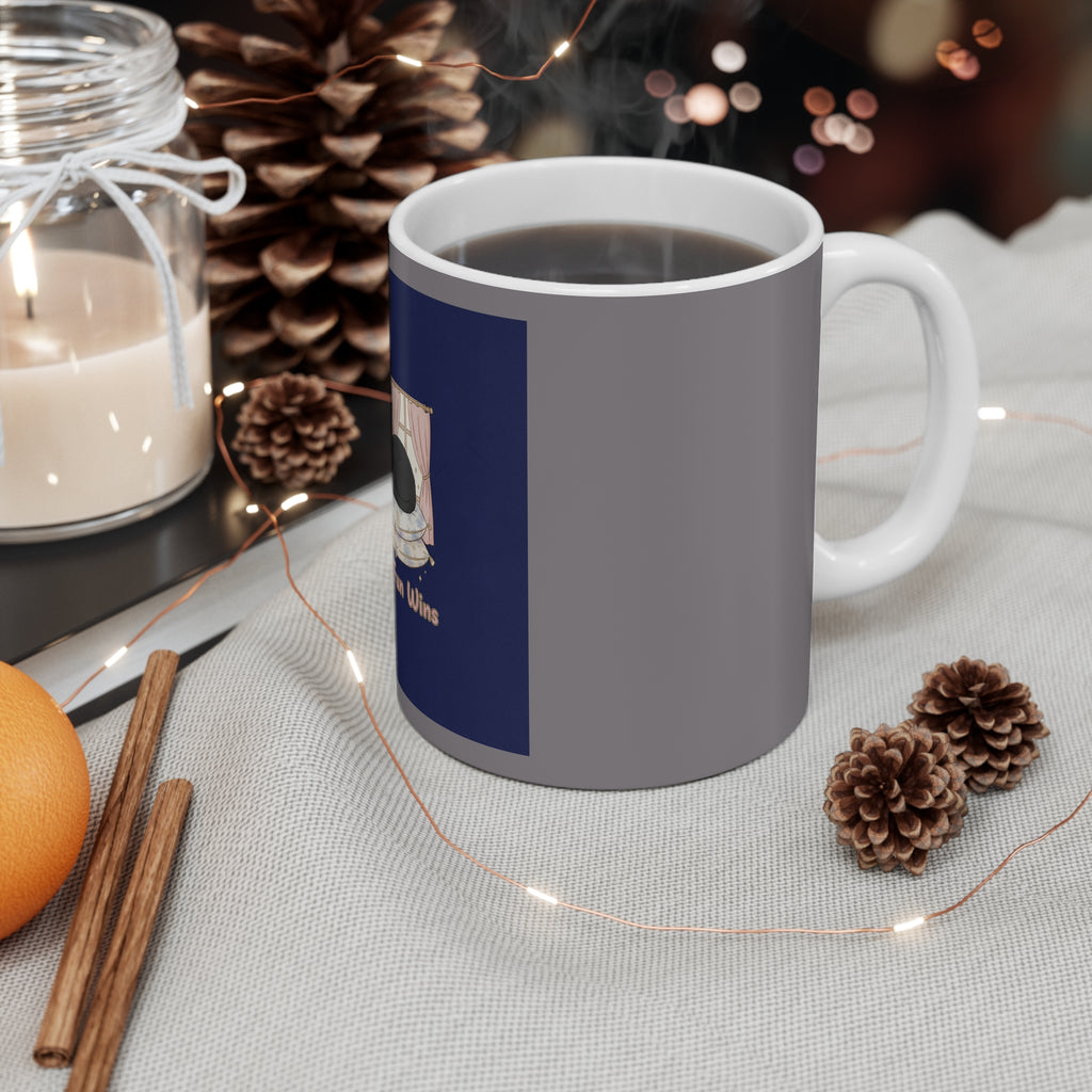 Black Cat Mug 11oz – Most Fun Wins