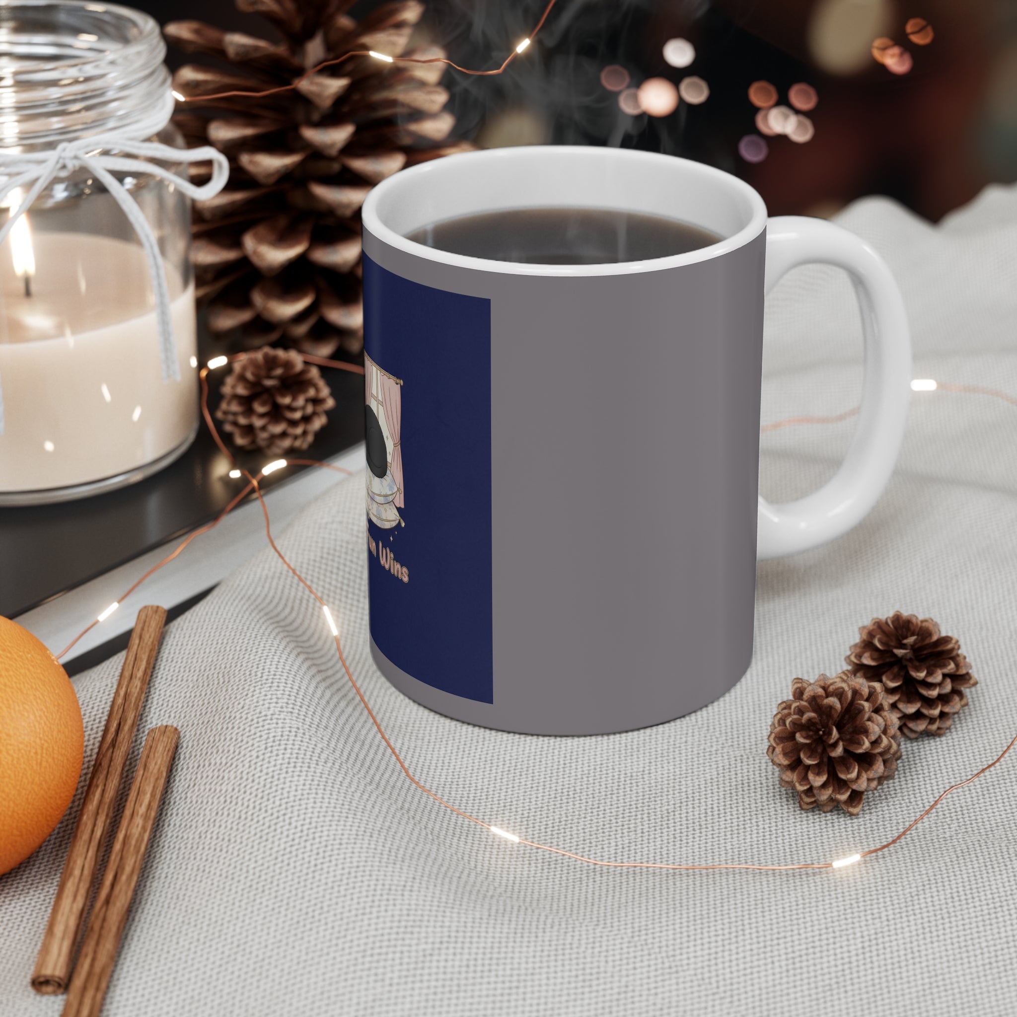 Black Cat Mug 11oz – Most Fun Wins