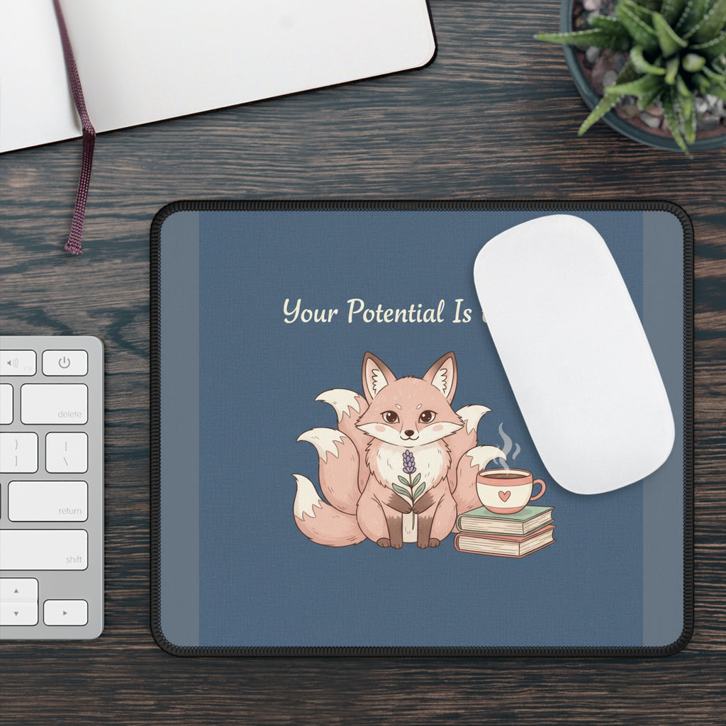 Kitsune Mouse Pad – Your Potential is Endless