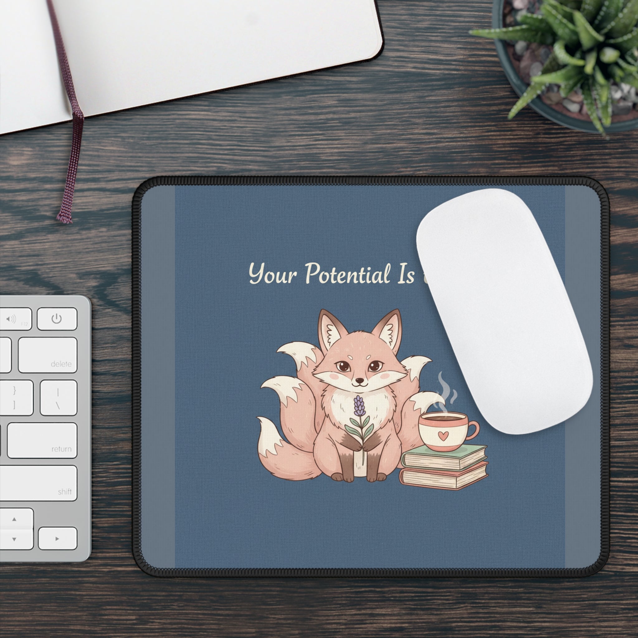 Kitsune Mouse Pad – Your Potential is Endless