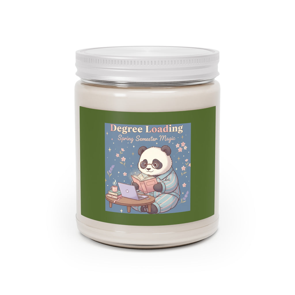 Panda Scented Candle – Degree Loading Spring Semester Magic