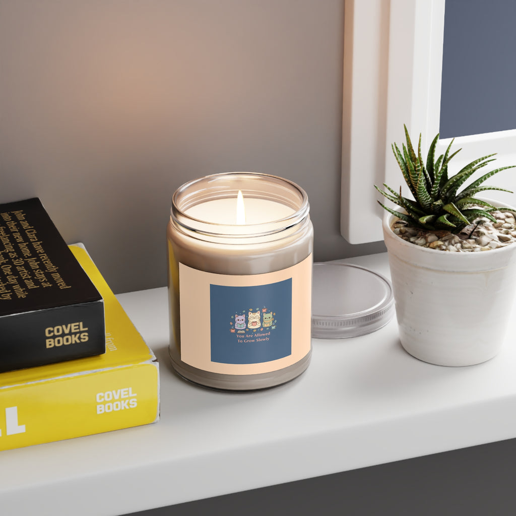 Cats With Glasses Scented Candle – You Are Allowed to Grow Slowly