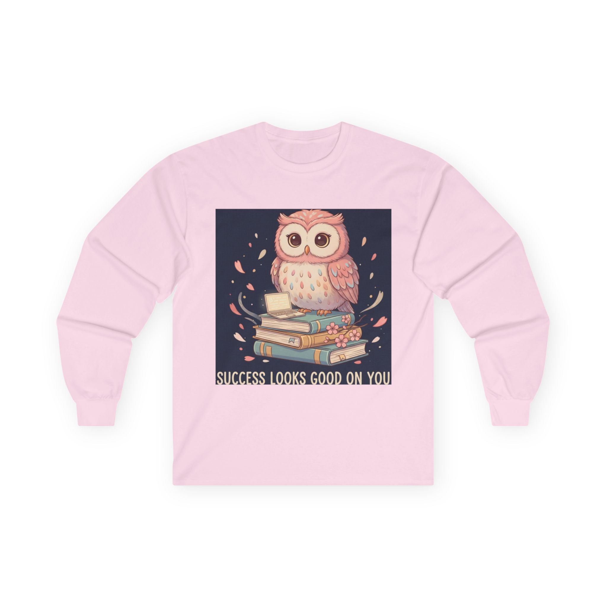 Owl Long Sleeve Tee – Success Looks Good on You