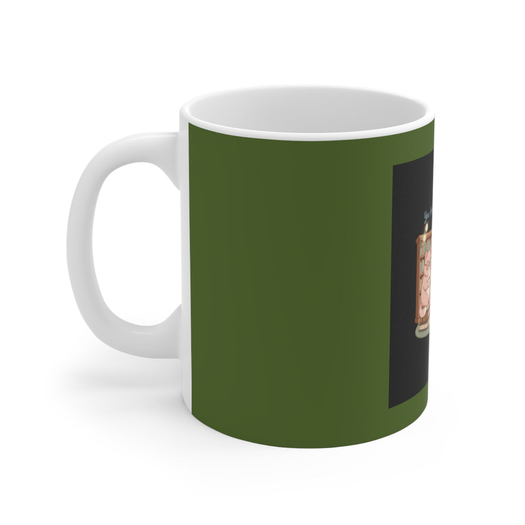 Cats With Glasses Mug 11oz – You Are Allowed to Grow Slowly
