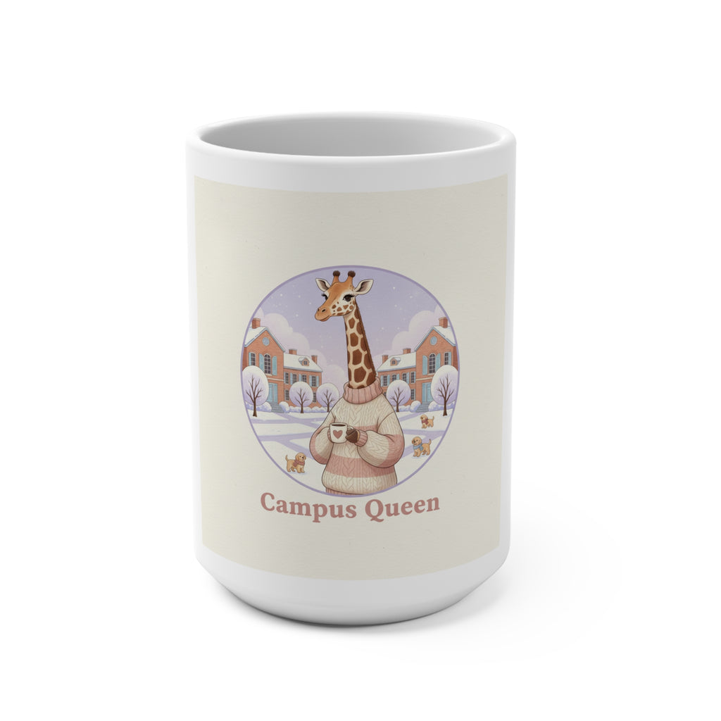Campus Queen Giraffe Mug 15oz