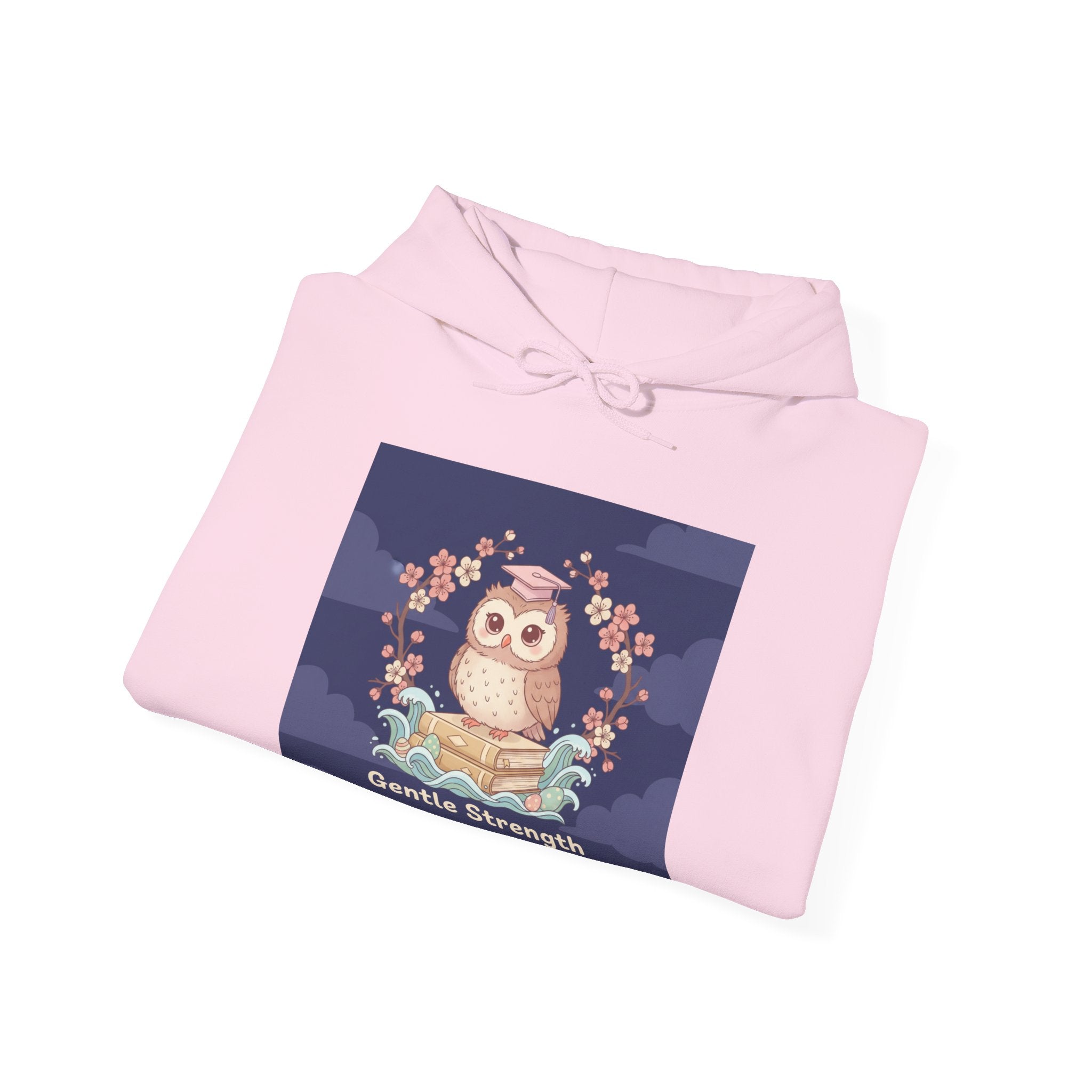 Owl Hoodie – Gentle Strength