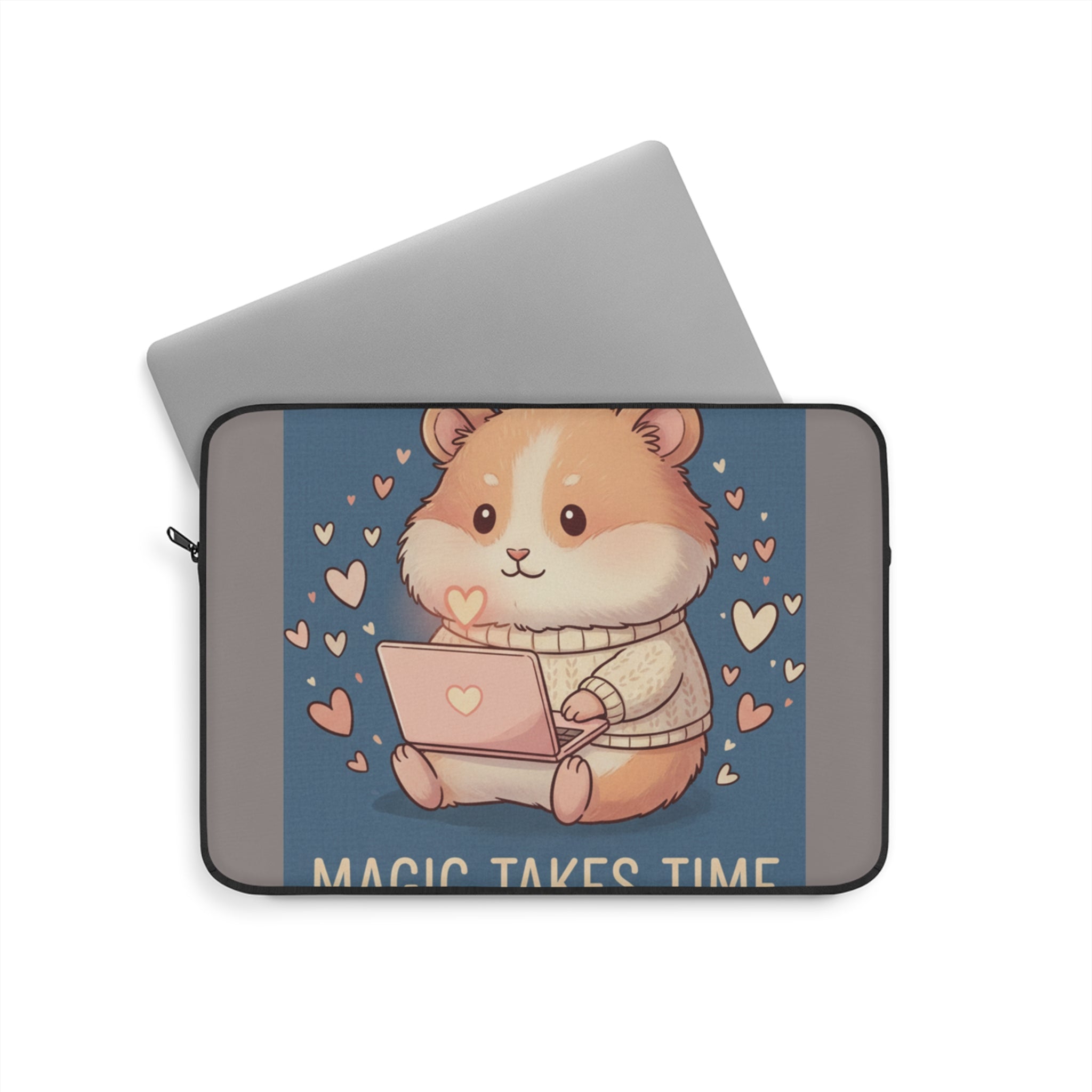 Hamster Laptop Sleeve – Magic Takes Time
