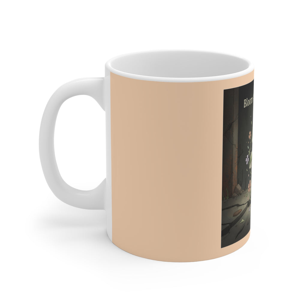 Black Cat Mug 11oz – Bloom at Your Own Pace