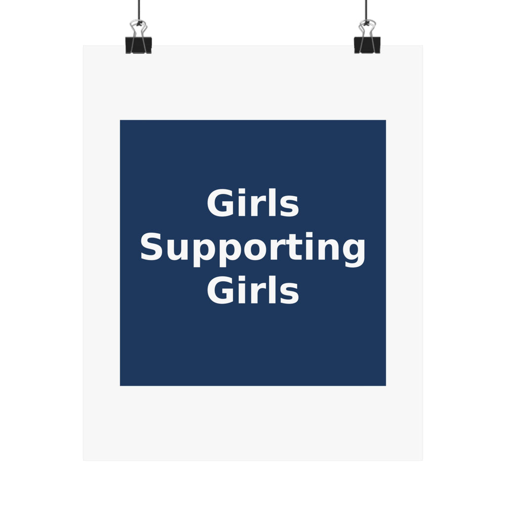 Girls Supporting Girls - KayKay Poster