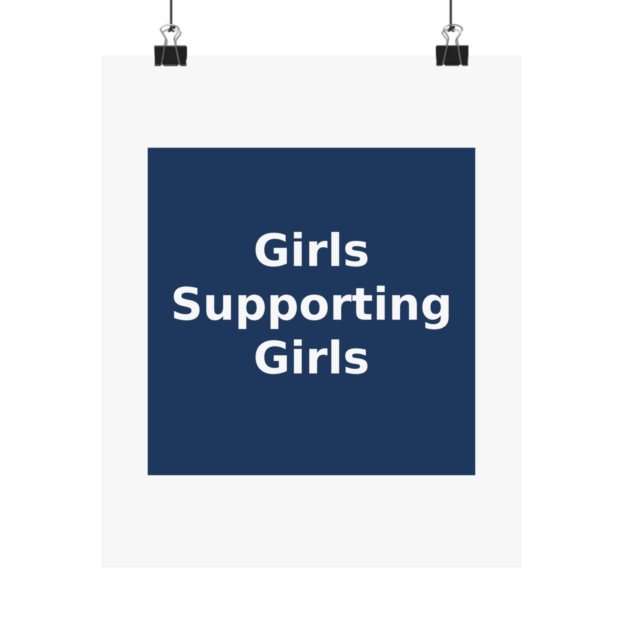 Girls Supporting Girls - KayKay Poster